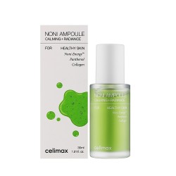 Відновлювальна сироватка з екстрактом плодів ноні CELIMAX The Real Noni Energy Ampoule 30ml, колір зелений - CLM-010