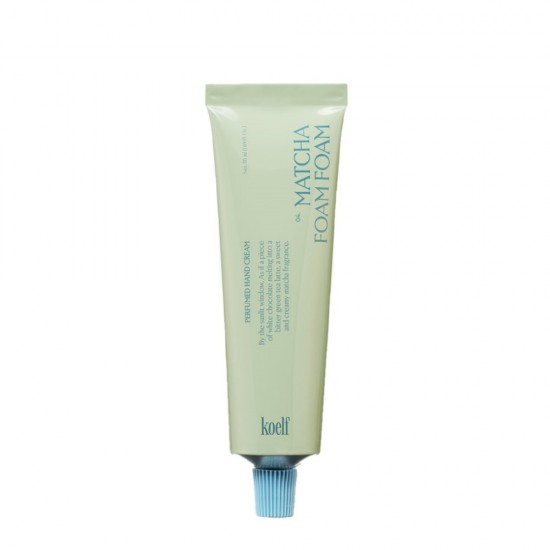 Парфумований крем для рук Koelf Perfumed Hand Cream Matcha Foam Foam 50ml, колір зелений - Koelf-34