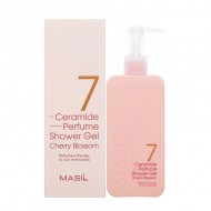 Гель для душу з церамідами Квітуча вишня MASIL 7 Ceramide Perfume Shower Gel Cherry Blossom 300ml, колір рожевий - MASIL-041