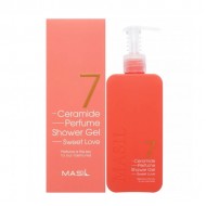 Гель для душу з церамідами Солодке кохання MASIL 7 Ceramide Perfume Shower Gel Sweet Love 300ml, колір рожевий - MASIL-042