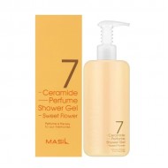 Гель для душу з церамідами Солодка квітка MASIL 7 Ceramide Perfume Shower Gel Sweet Flower 300ml, колір жовтий - MASIL-043