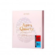 Гідрогелева маска для обличчя з екстрактом перлів та трояндою Petitfee Aura Quartz Hydrogel Face Mask Crystal Rose 30g - 5 шт, колір рожевий - Petitfee-64-5