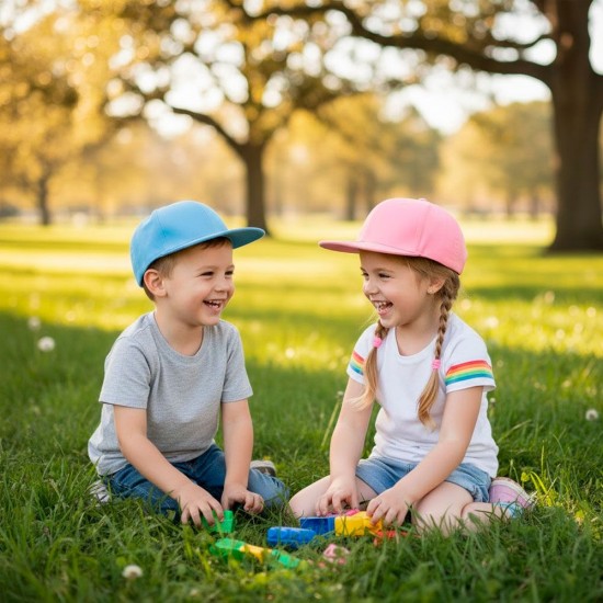 Кепка дитяча coFEE Child snap, колір блакитний - 2024-11