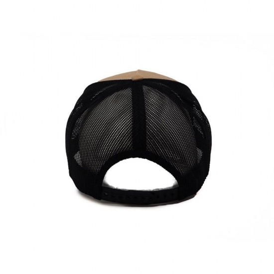 Кепка coFEE Snap curved, колір бежевий/чорний - 2030-17 CO