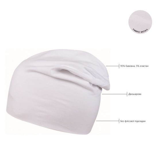 Шапка coFEE Long jersey, колір чорний - 3004-3 CO