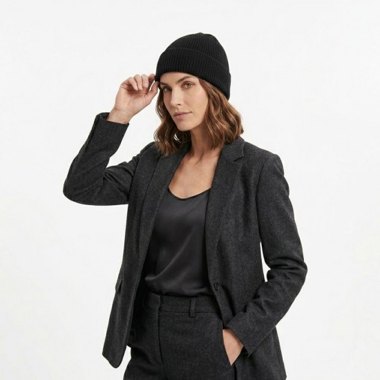 Шапка coFEE Viscose, колір чорний - 3010.3 CO