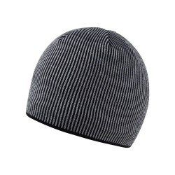 Шапка coFEE Stripe, колір сірий - CO3013.7