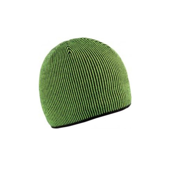 Шапка coFEE Stripe, колір яскраво-зелений - CO3013.9