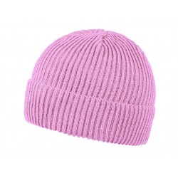 Шапка coFEE Wrap beanie, колір рожевий - 3030.25 CO