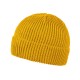 Шапка coFEE Wrap beanie, колір гірчичний - 3030.28 CO