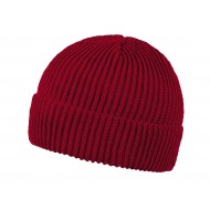 Шапка coFEE Wrap beanie, колір бордовий - 3030.2 CO