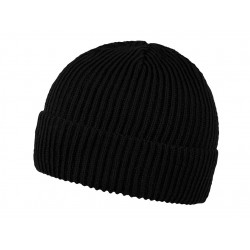 Шапка coFEE Wrap beanie, колір чорний - 3030.3 CO