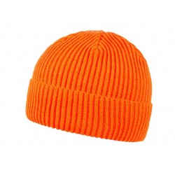 Шапка coFEE Wrap beanie, колір неоново-помаранчевий - 3030.40 CO