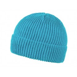 Шапка coFEE Wrap beanie, колір лазурний - 3030.59 CO