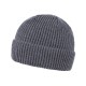 Шапка coFEE Wrap beanie, колір темно-сірий меланж - 3030.7 CO