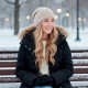 Шапка coFEE Extended, колір кремовий - 3034-22 CO