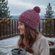 Шапка coFEE 3042-25, колір рожевий - 3042-25 CO