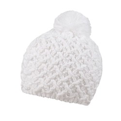 Шапка coFEE Rough style, колір білий - 3044-6A CO