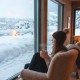 Шапка coFEE Rib fur, колір коричневий/бежевий - 3048-13