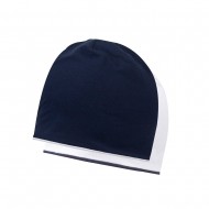 Шапка coFEE Contrasting jersey, колір темно-синій/білий - 3049-14 CO