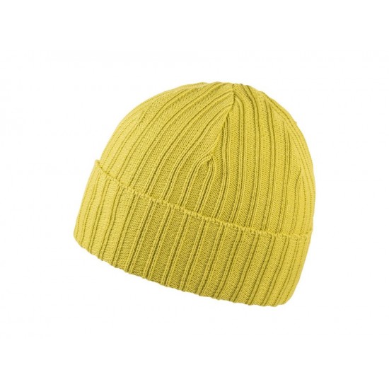 Шапка coFEE Cotton band, колір лимонний - 3063.19 CO