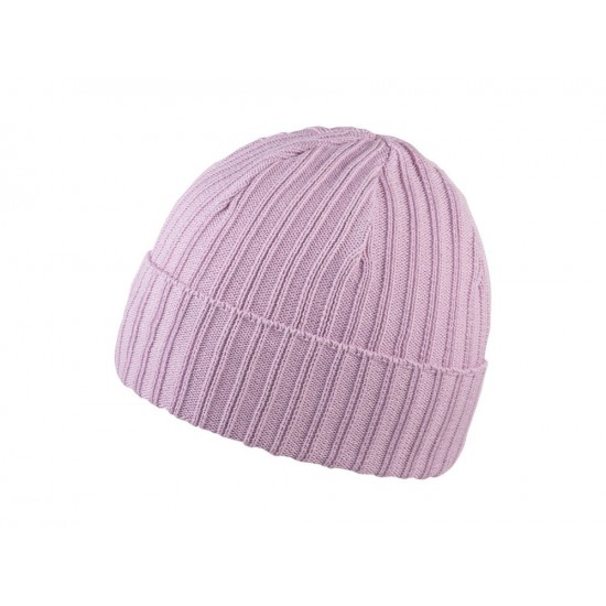Шапка coFEE Cotton band, колір світло-рожевий - 3063.25 CO