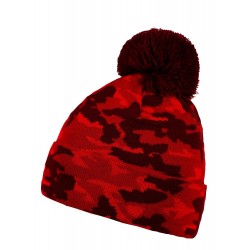Шапка coFEE Camo, колір червоний - 3075.5 CO