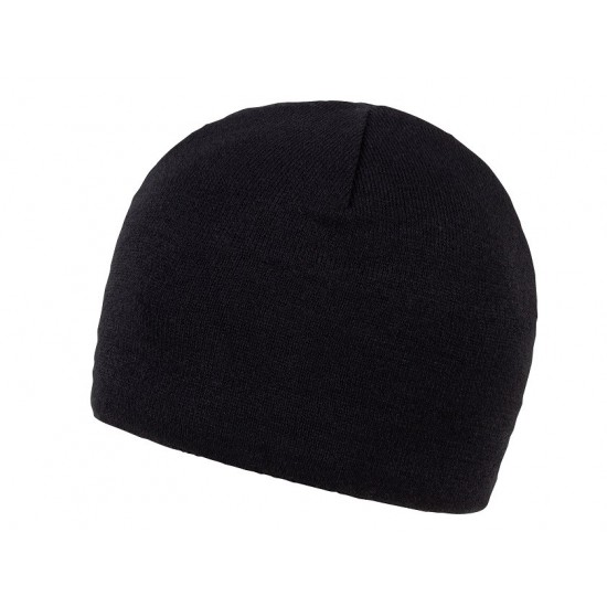 Шапка coFEE Pure beanie, колір чорний - 3080.3 CO