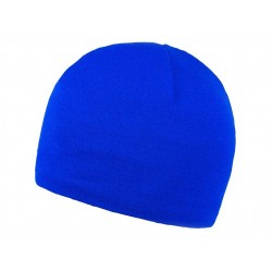 Шапка coFEE Pure beanie, колір синій - 3080.4 CO