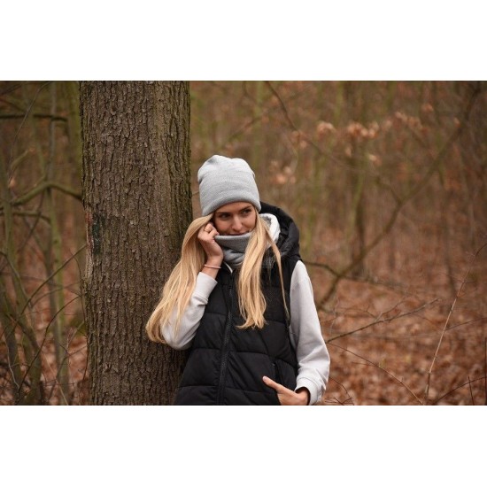 Снуд coFEE Pure snood, колір попелястий сірий - 3081.47 CO