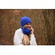 Снуд coFEE Pure snood, колір синій - 3081.4 CO