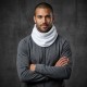 Снуд coFEE Pure snood, колір білий - 3081.6 CO