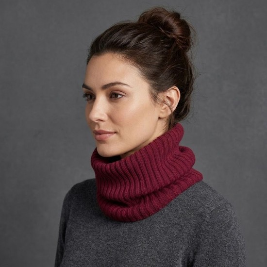 Снуд coFEE Cotton snood, колір бордовий - 3083.2 CO