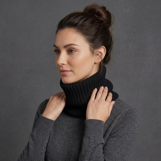 Снуд coFEE Cotton snood, колір чорний - 3083.3 CO