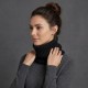 Снуд coFEE Cotton snood, колір чорний - 3083.3 CO