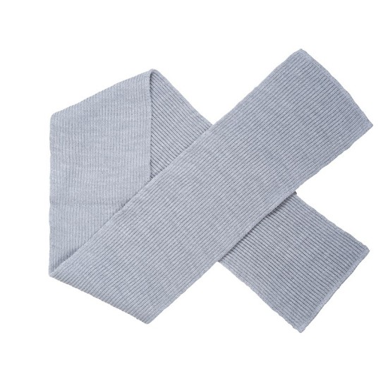 Шарф coFEE Wrap scarf, колір попелястий сірий - 3085.47 CO