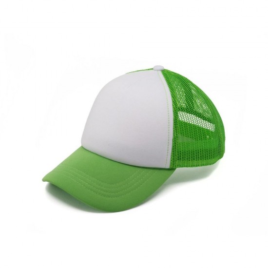 Кепка дитяча coFEE Child trucker, колір лайм/білий - 4009.19 CO