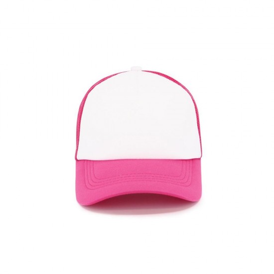 Кепка дитяча coFEE Child trucker, колір рожевий/білий - 4009.25 CO
