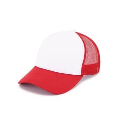 Кепка дитяча coFEE Child trucker, колір червоний/білий - 4009.5 CO