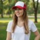 Кепка coFEE Trucker, колір червоний/білий - 4019-5