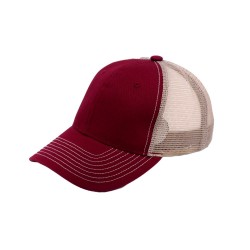 Кепка coFEE Mesh, колір бордовий/бежевий - 4039-2 CO