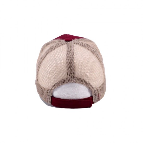 Кепка coFEE Mesh, колір бордовий/бежевий - 4039-2 CO