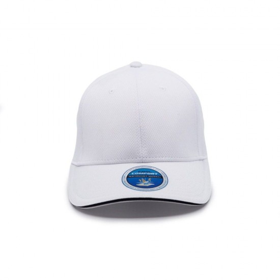 Кепка coFEE Cool comfort, колір білий/чорний - 4220-6 CO