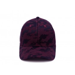 Кепка coFEE Orlando camo, колір камуфляж червоний - 4269.5 CO