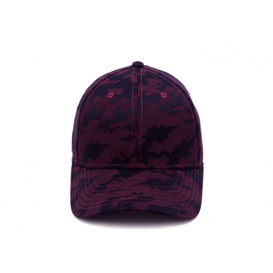 Кепка coFEE Orlando camo, колір камуфляж червоний - 4269.5 CO