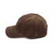 Кепка coFEE Corduroy, колір коричневий - 4440.13 CO