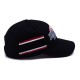Кепка coFEE Hockey style, колір чорний/червоний - TM002.5