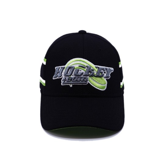 Кепка coFEE Hockey style, колір чорний/зелений - TM002.9