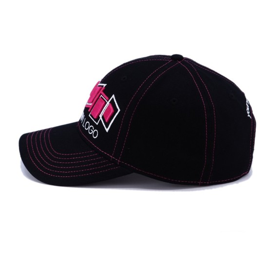 Кепка coFEE Popular line, колір чорний/рожевий - TM006.25