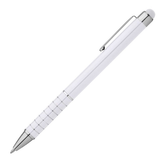 Ручка зі стилусом LUEBO, колір білий - 041806